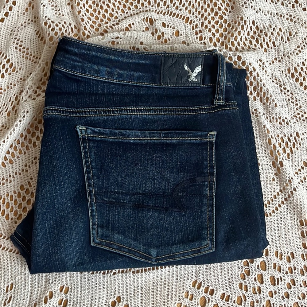 american eagle jeggings/ jeans